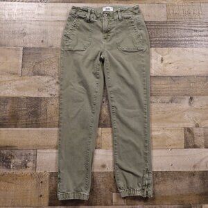 PAIGE Olive Green Track Pants